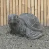 Product image 3 of the product “Turtle umbrella stand made of cast stone with diameter 4.5cm, deep hole 25cm and height 28cm (without plastic pipe inside) ”